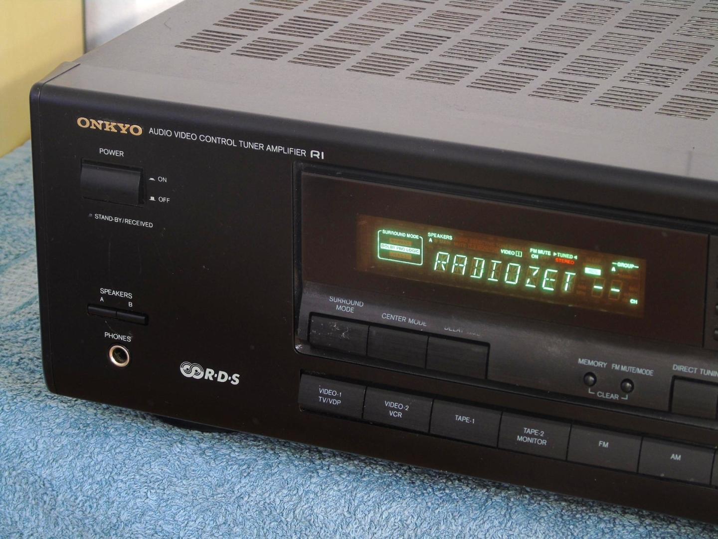 amplituner onkyo tx-sv 434 mocny 240 wat. dostawa.
