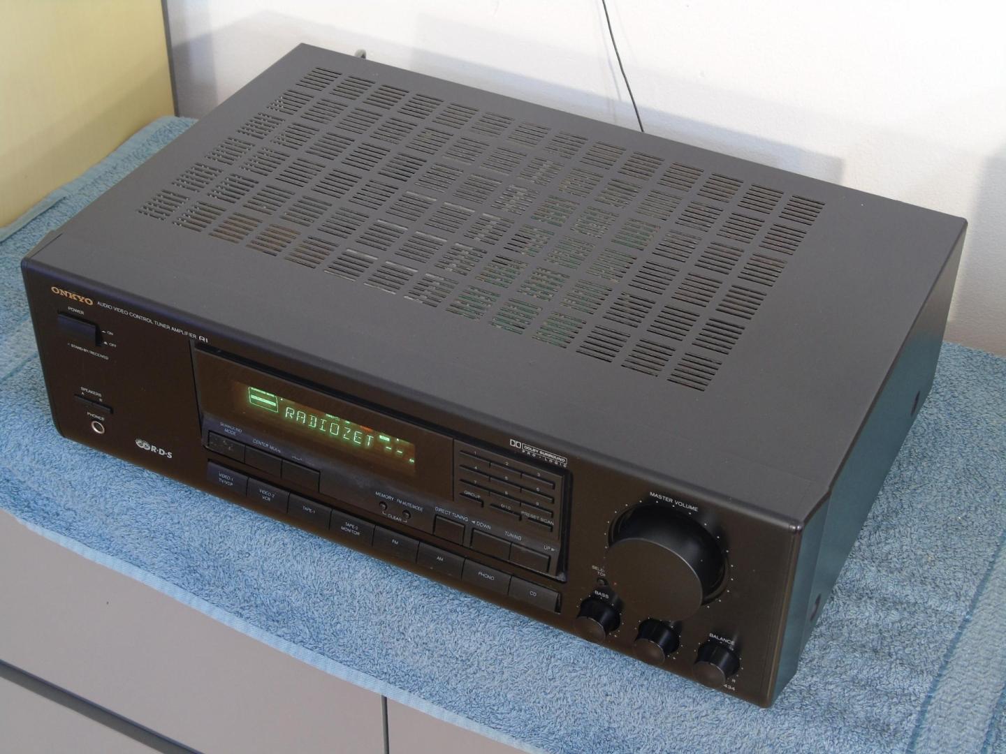 amplituner onkyo tx-sv 434 mocny 240 wat. dostawa.