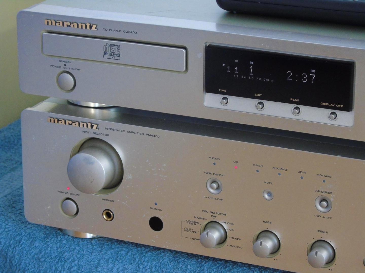 Wzmacniacz i CD pilot Marantz sprawne. DOSTAWA