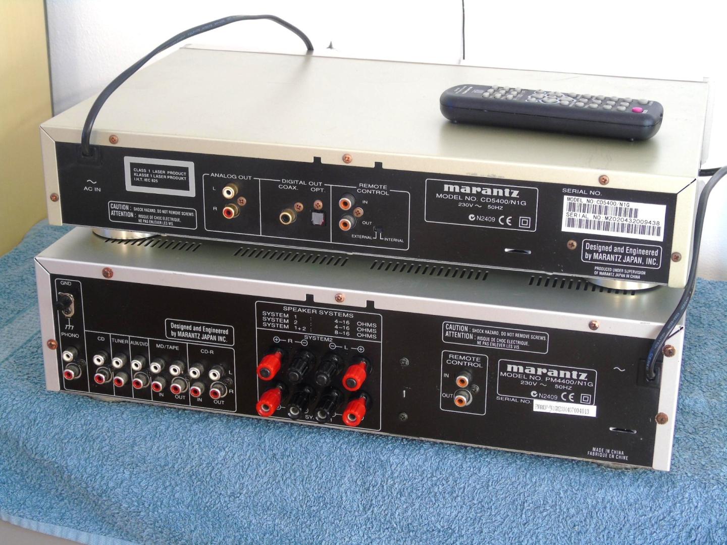 Wzmacniacz i CD pilot Marantz sprawne. DOSTAWA