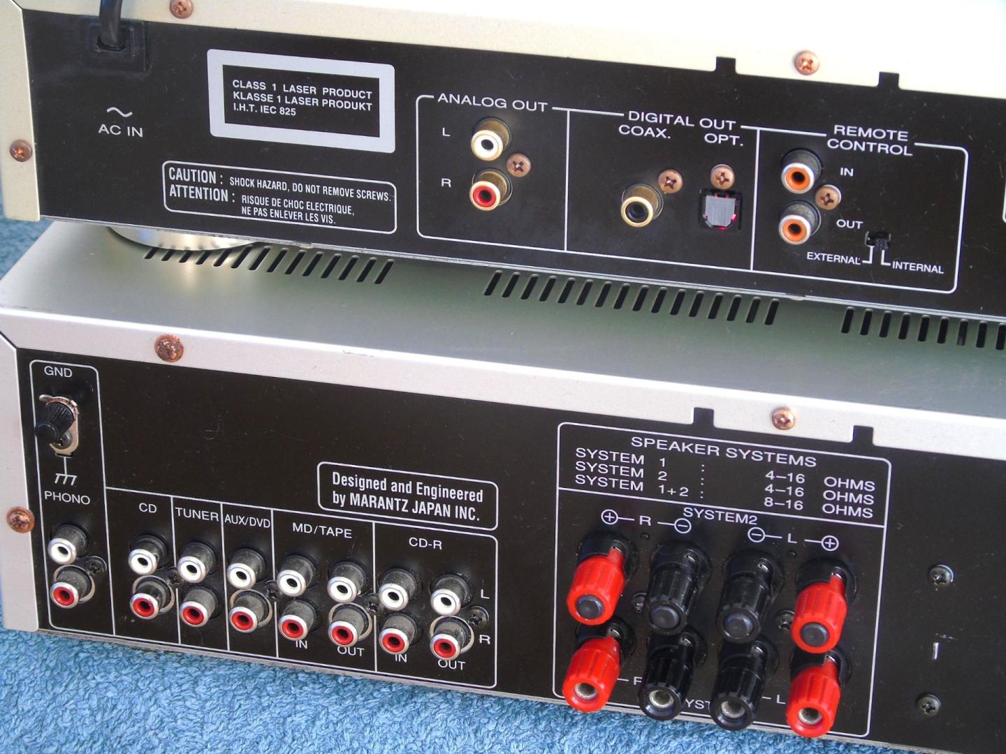 Wzmacniacz i CD pilot Marantz sprawne. DOSTAWA