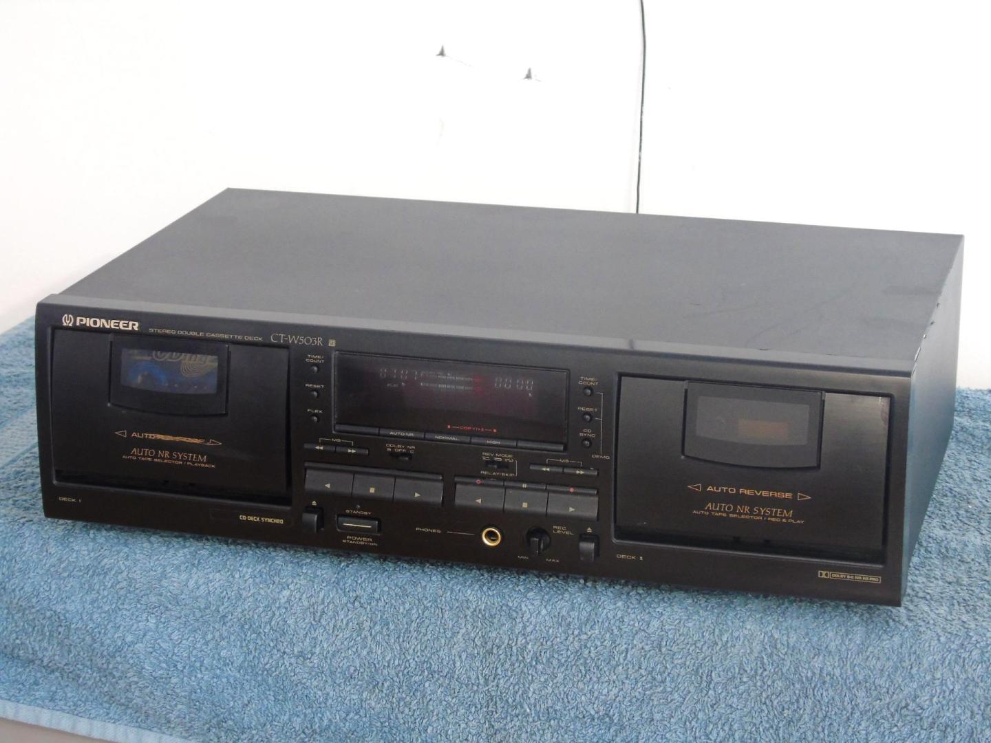 magnetofon pioneer ct-w503 sprawny. wysyłka.