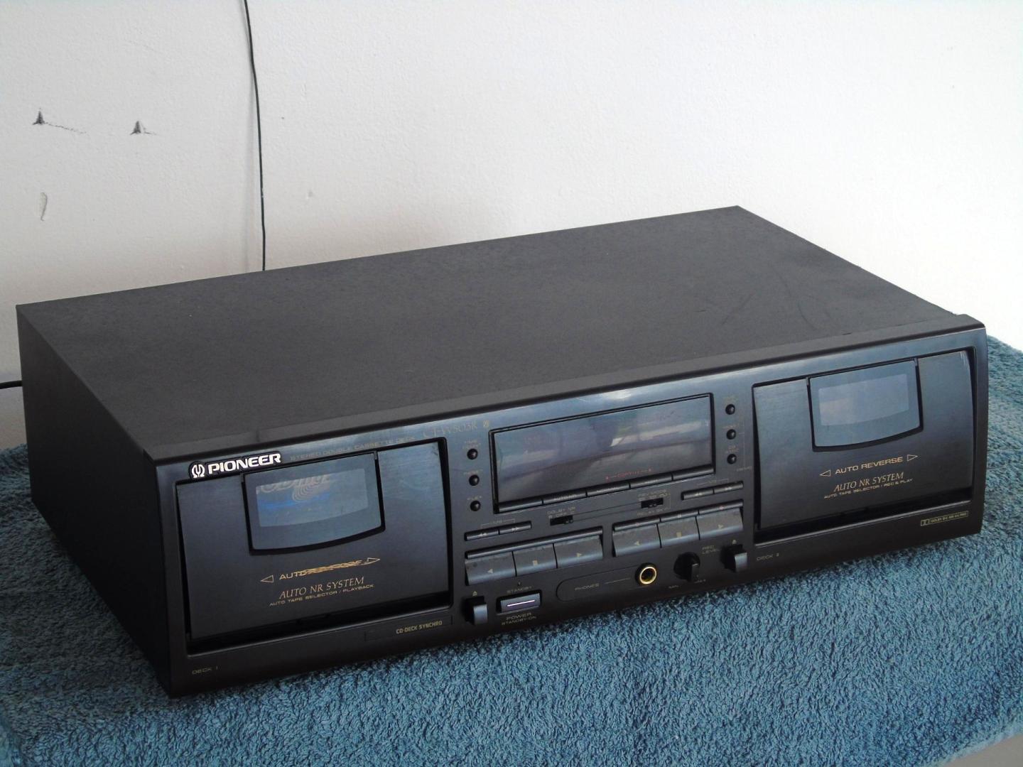 magnetofon pioneer ct-w503 sprawny. wysyłka.