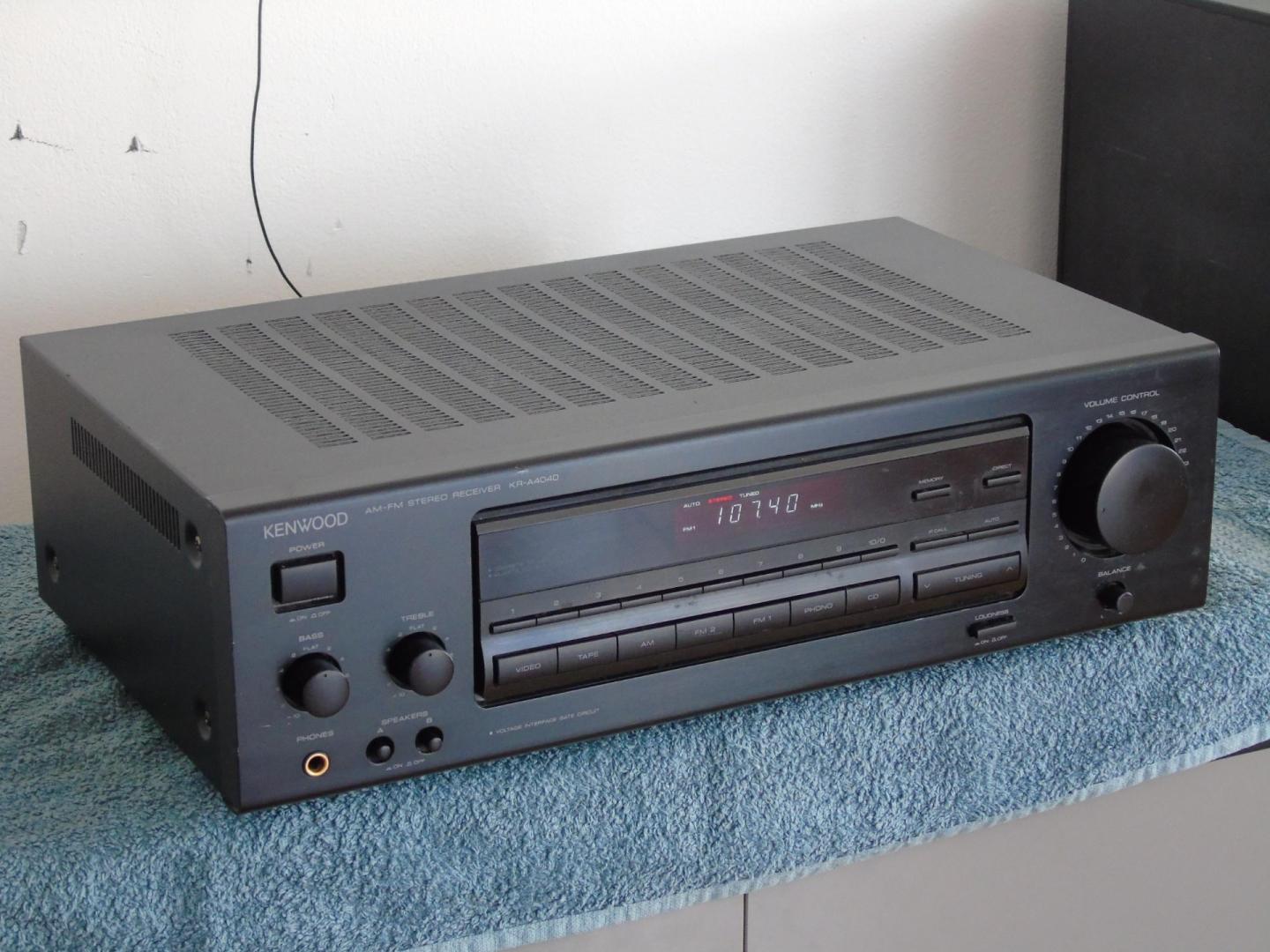 Wzmacniacz z radiem Kenwood KR-A4040 sprawny i ładny. WYSYŁKA.
