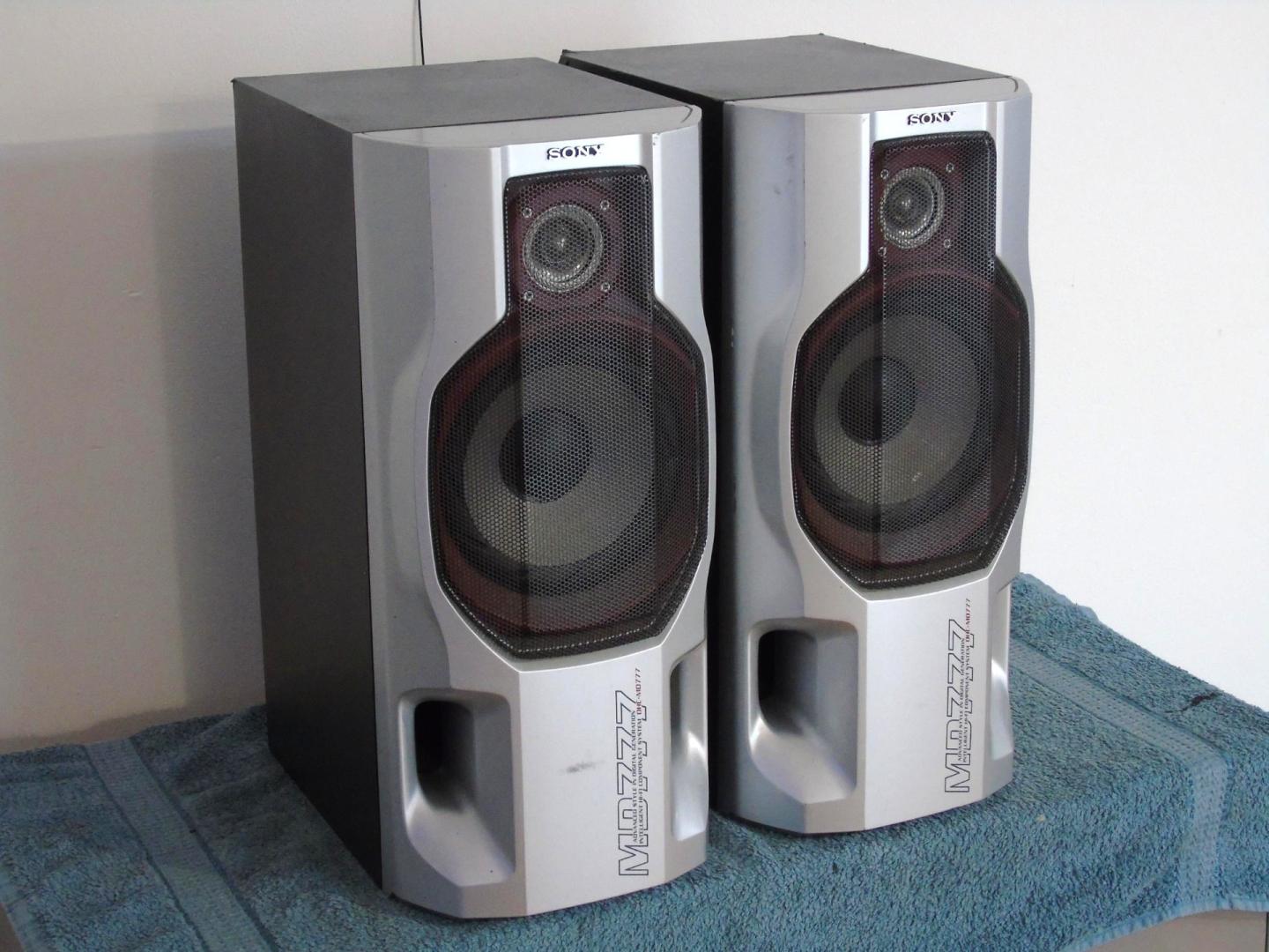 Kolumny stereo Sony SS-MD777 mocne i sprawne. DOSTAWA.