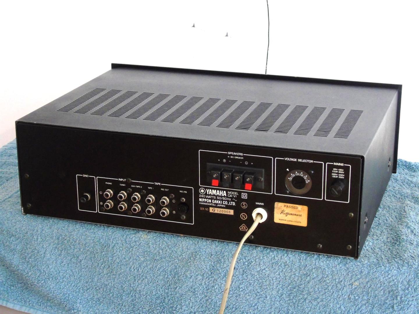 wzmacniacz yamaha ca-v1 sprawny vintage. dostawa