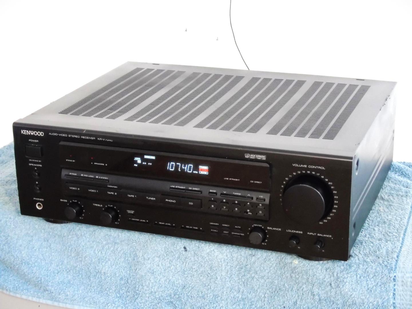 Amplituner Kenwood KR-V7040 mocny 2x 100 wat. DOSTAWA