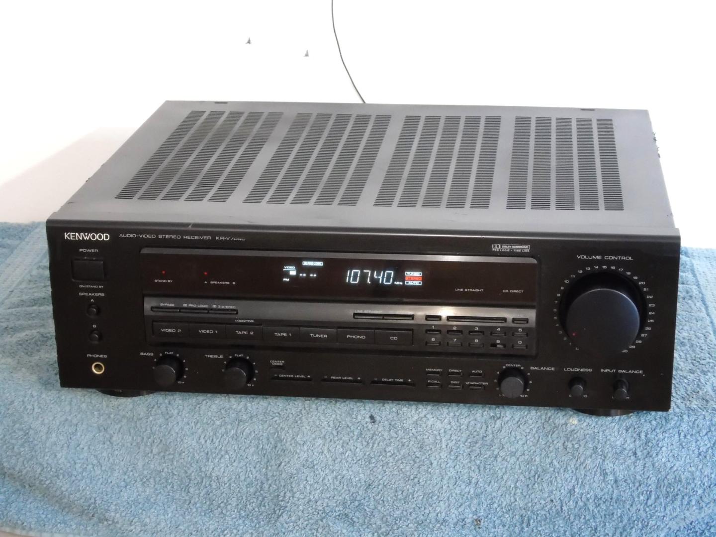 Amplituner Kenwood KR-V7040 mocny 2x 100 wat. DOSTAWA
