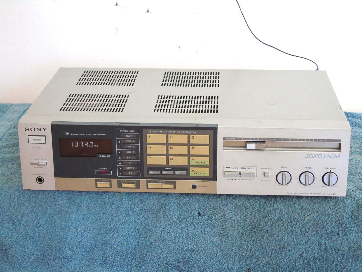amplituner sony str-vx30l sprawny vintage. wysyłka.
