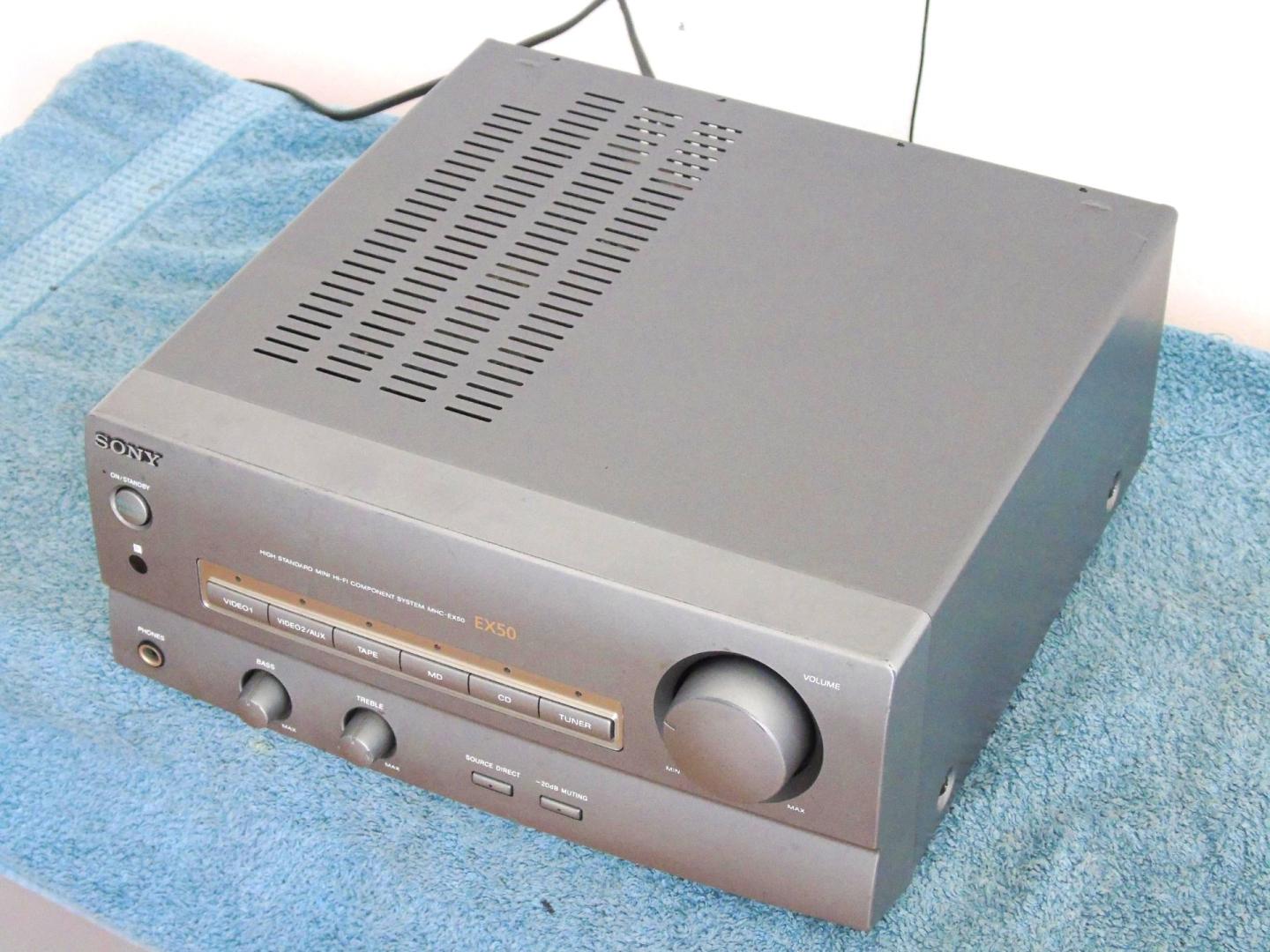 wzmacniacz sony ta-ex50 mocny i sprawny. dostawa