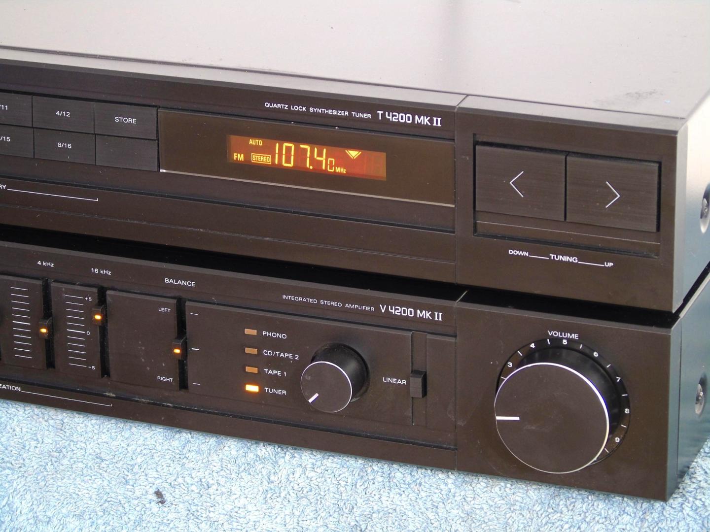 Wzmacniacz z korektorem i Tuner Grundig Vintage. DOSTAWA