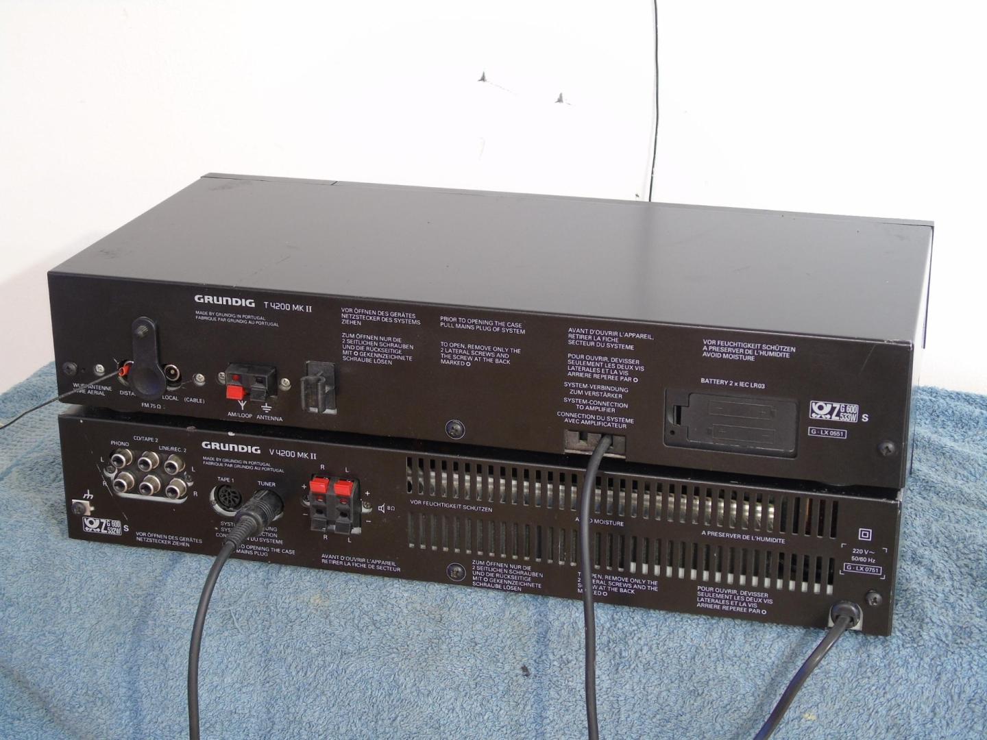 Wzmacniacz z korektorem i Tuner Grundig Vintage. DOSTAWA