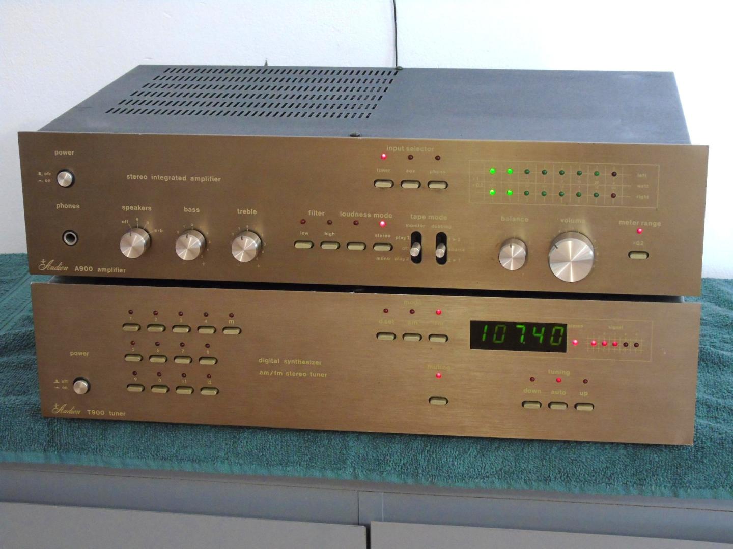 Wzmacniacz i Tuner Audion A-900 i T-900 sprawne Vintage. DOSTAWA