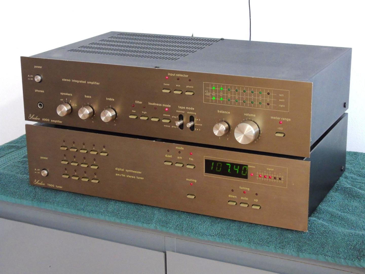 Wzmacniacz i Tuner Audion A-900 i T-900 sprawne Vintage. DOSTAWA