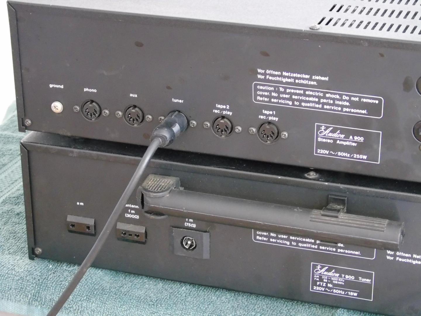 Wzmacniacz i Tuner Audion A-900 i T-900 sprawne Vintage. DOSTAWA
