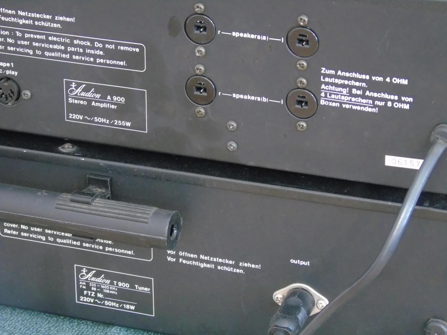 Wzmacniacz i Tuner Audion A-900 i T-900 sprawne Vintage. DOSTAWA