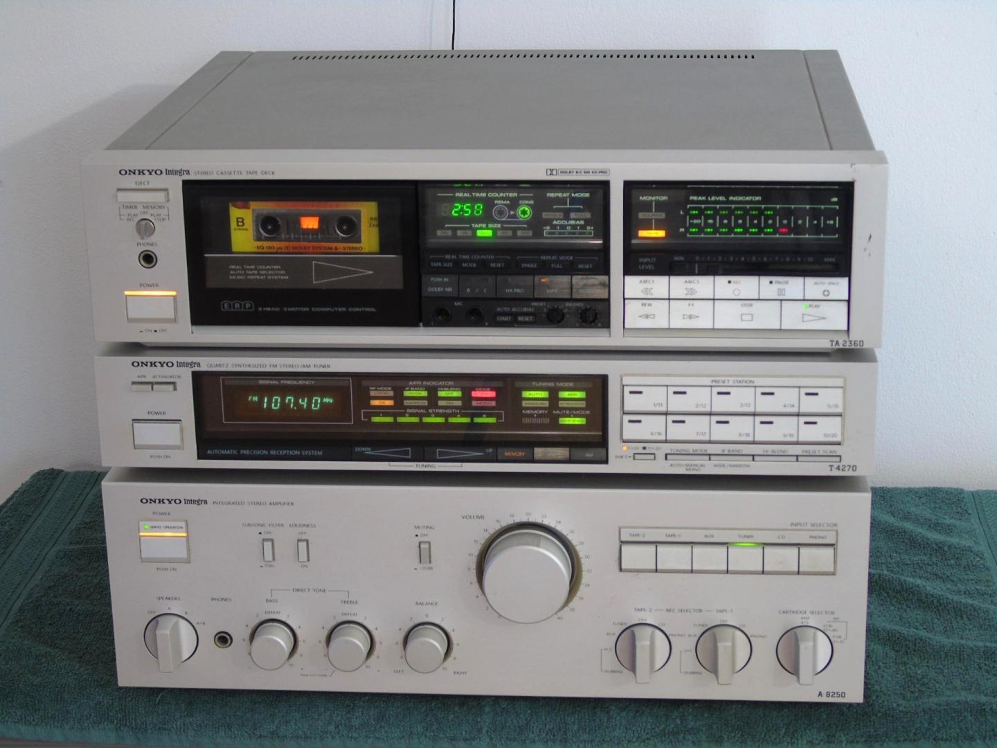 magnetofon onkyo ta-2360 integra 3 głowice . dostawa.