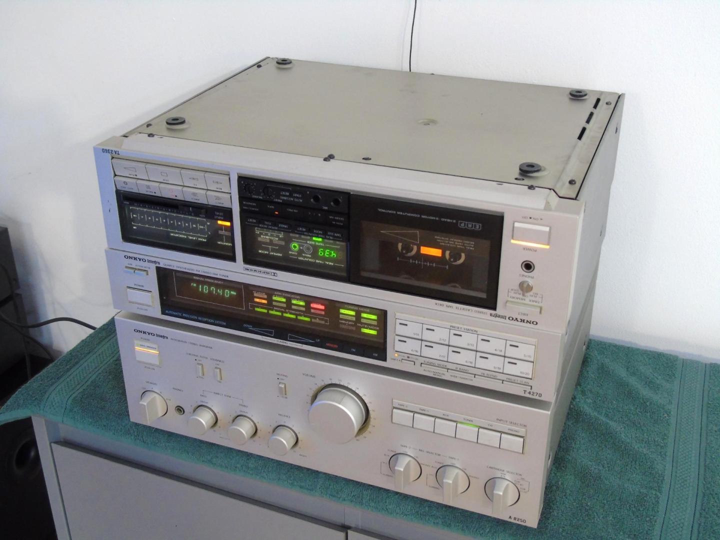 magnetofon onkyo ta-2360 integra 3 głowice . dostawa.