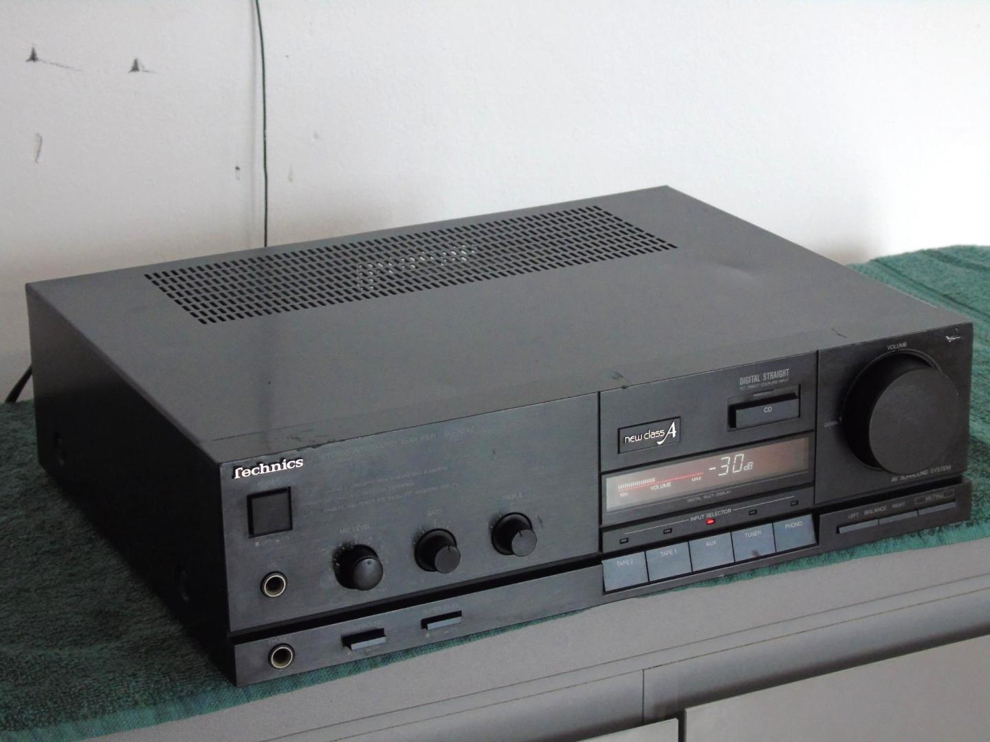 wzmacniacz technics su-x840 mocny. dostawa
