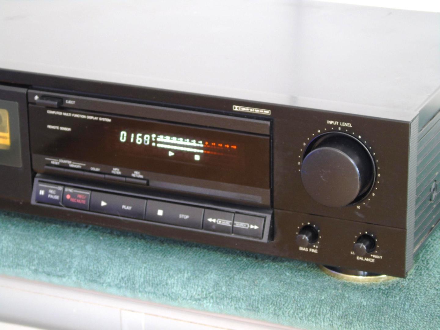 magnetofon denon drm-540 sprawny ładny. wysyłka