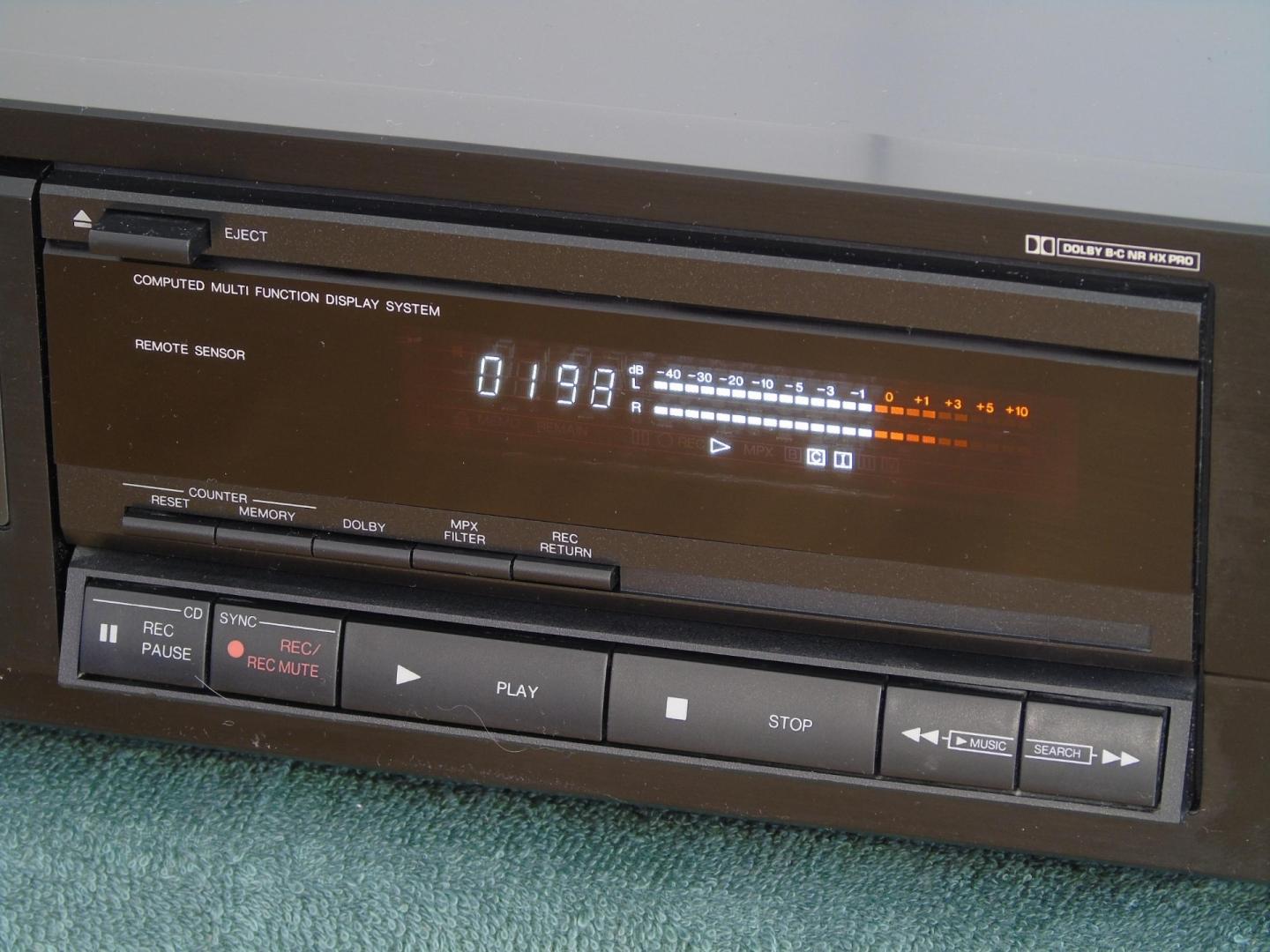 magnetofon denon drm-540 sprawny ładny. wysyłka