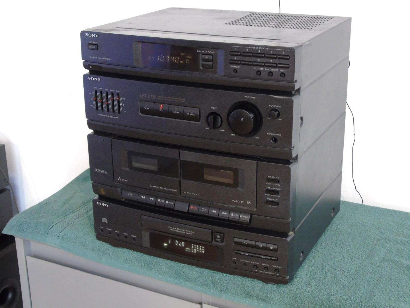 wieża sony lbt-d109 mocna. dostawa.