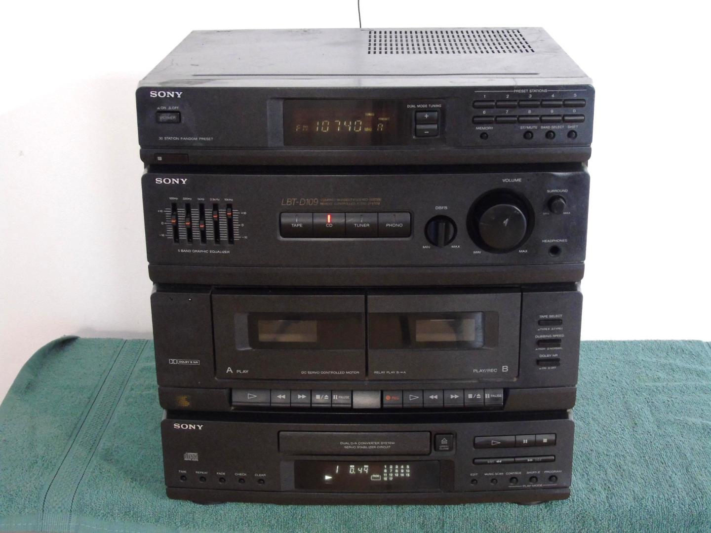 wieża sony lbt-d109 mocna. dostawa.