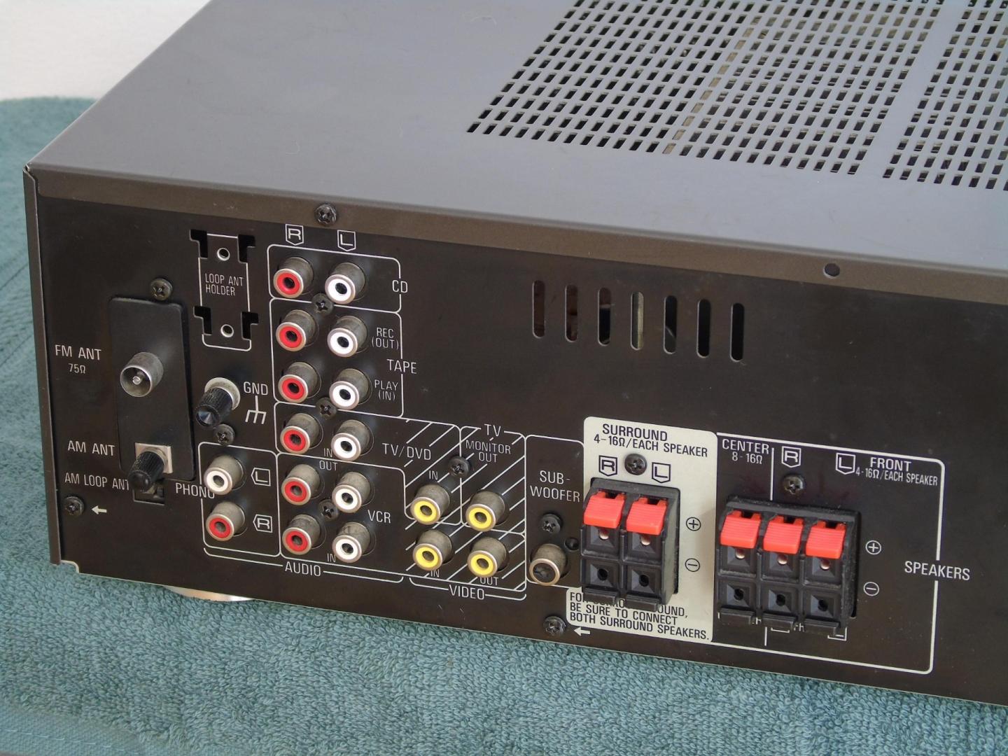 Amplituner Technics SA-EX 320 sprawny i mocny. DOSTAWA
