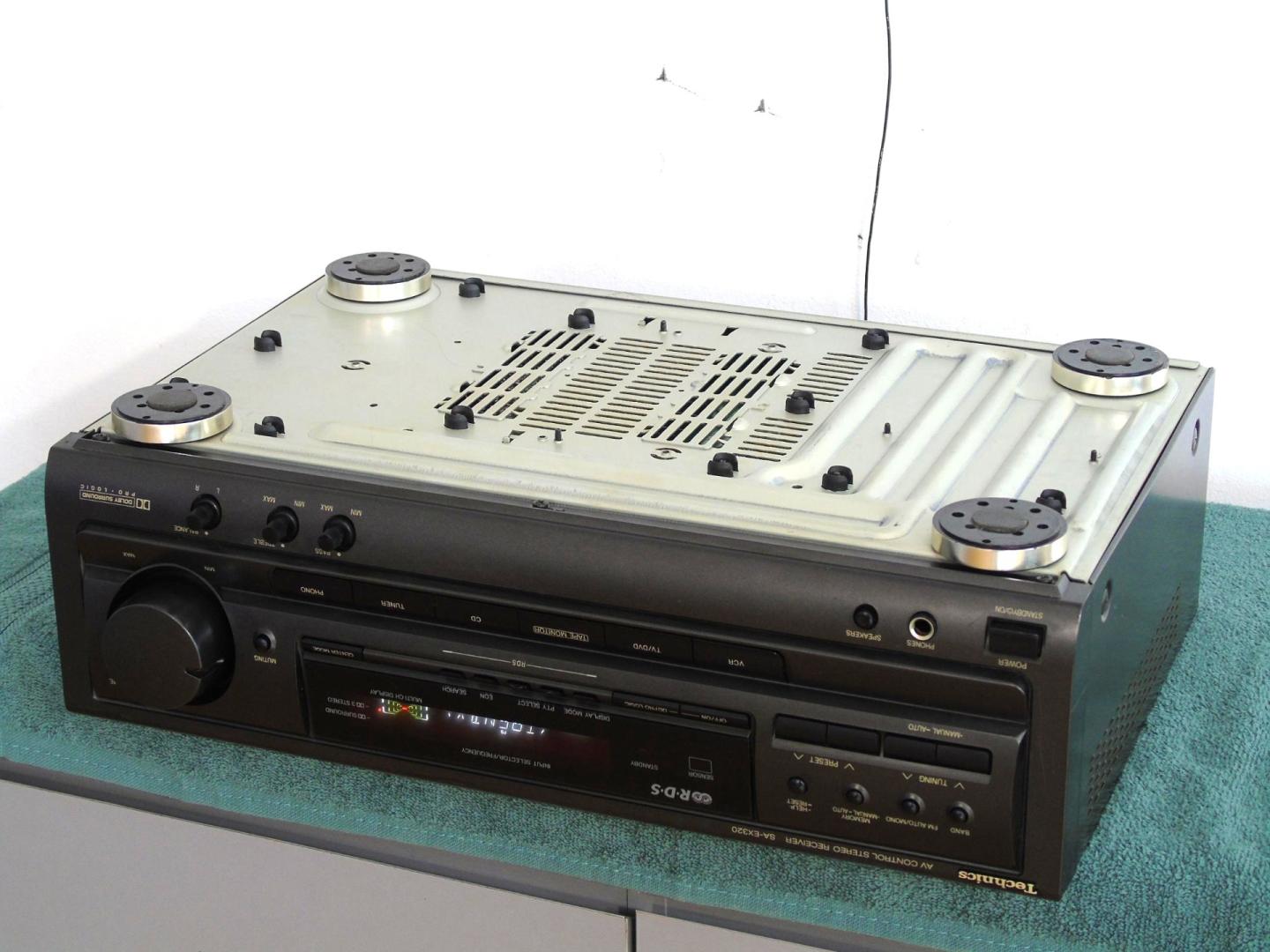Amplituner Technics SA-EX 320 sprawny i mocny. DOSTAWA