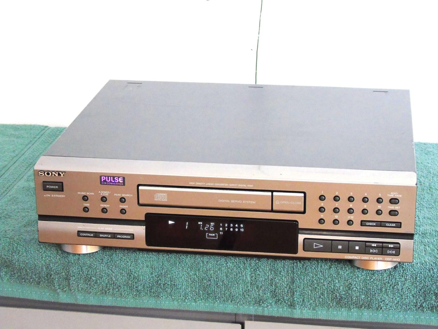 cd sony cdp-m43 sprawny i ładny. dostawa.