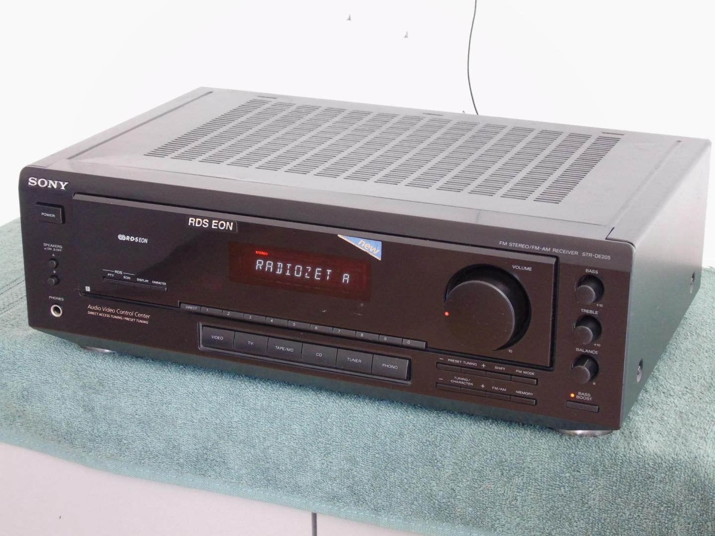 amplituner sony str-de205 rds sprawny. wysyłka