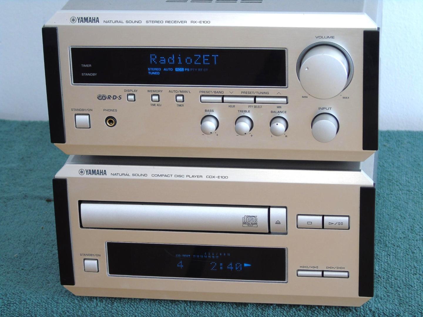 amplituner i cd yamaha rx-e100 sprawne. wysyłka