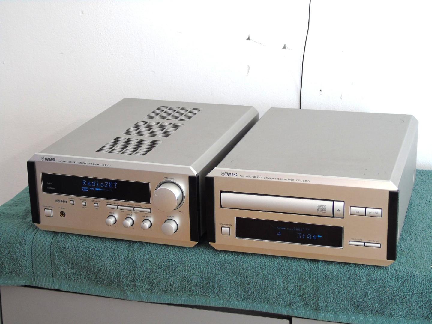 amplituner i cd yamaha rx-e100 sprawne. wysyłka