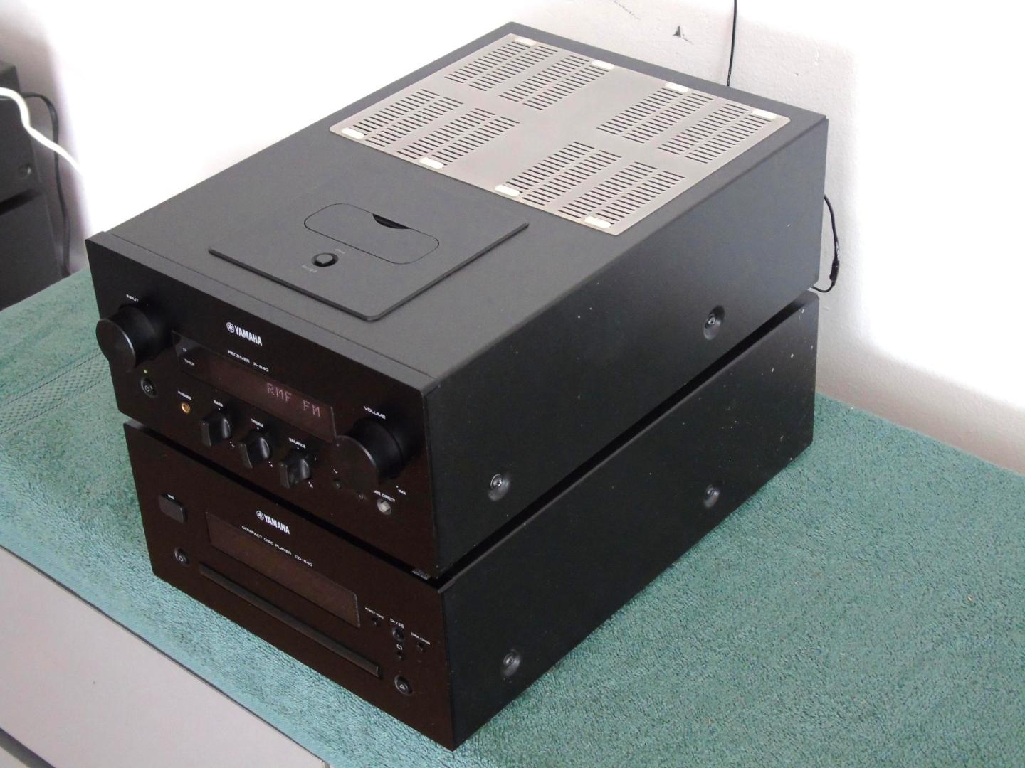 amplituner i cd yamaha r-840 cd-640. wysyłka