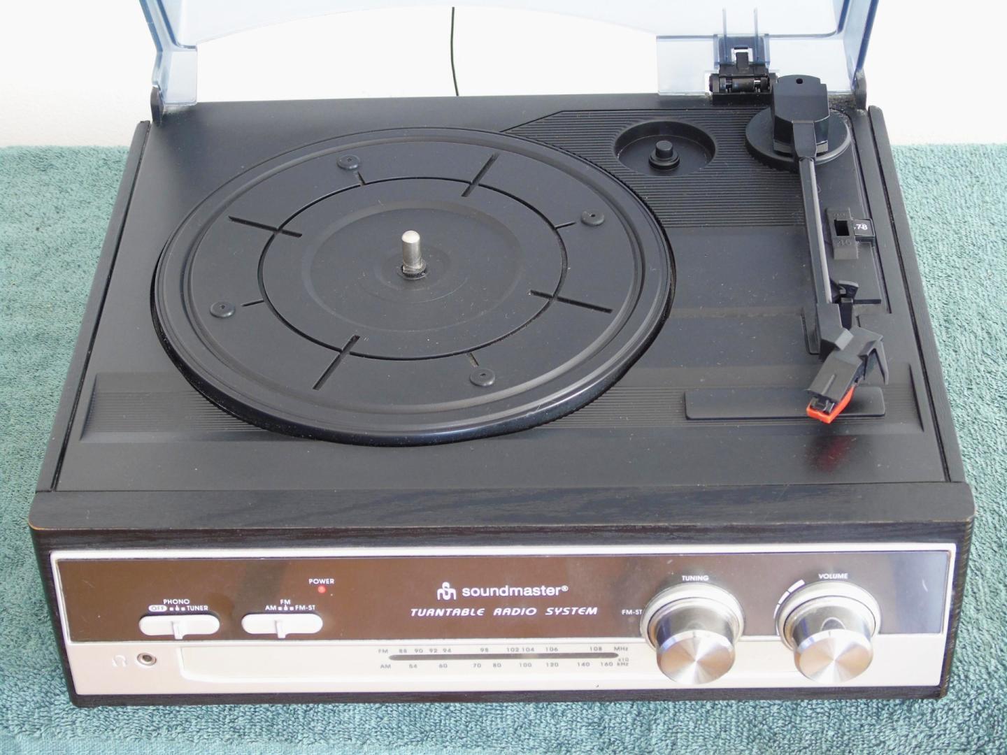 Gramofon z radiem głośniki sprawny WYSYŁKA.