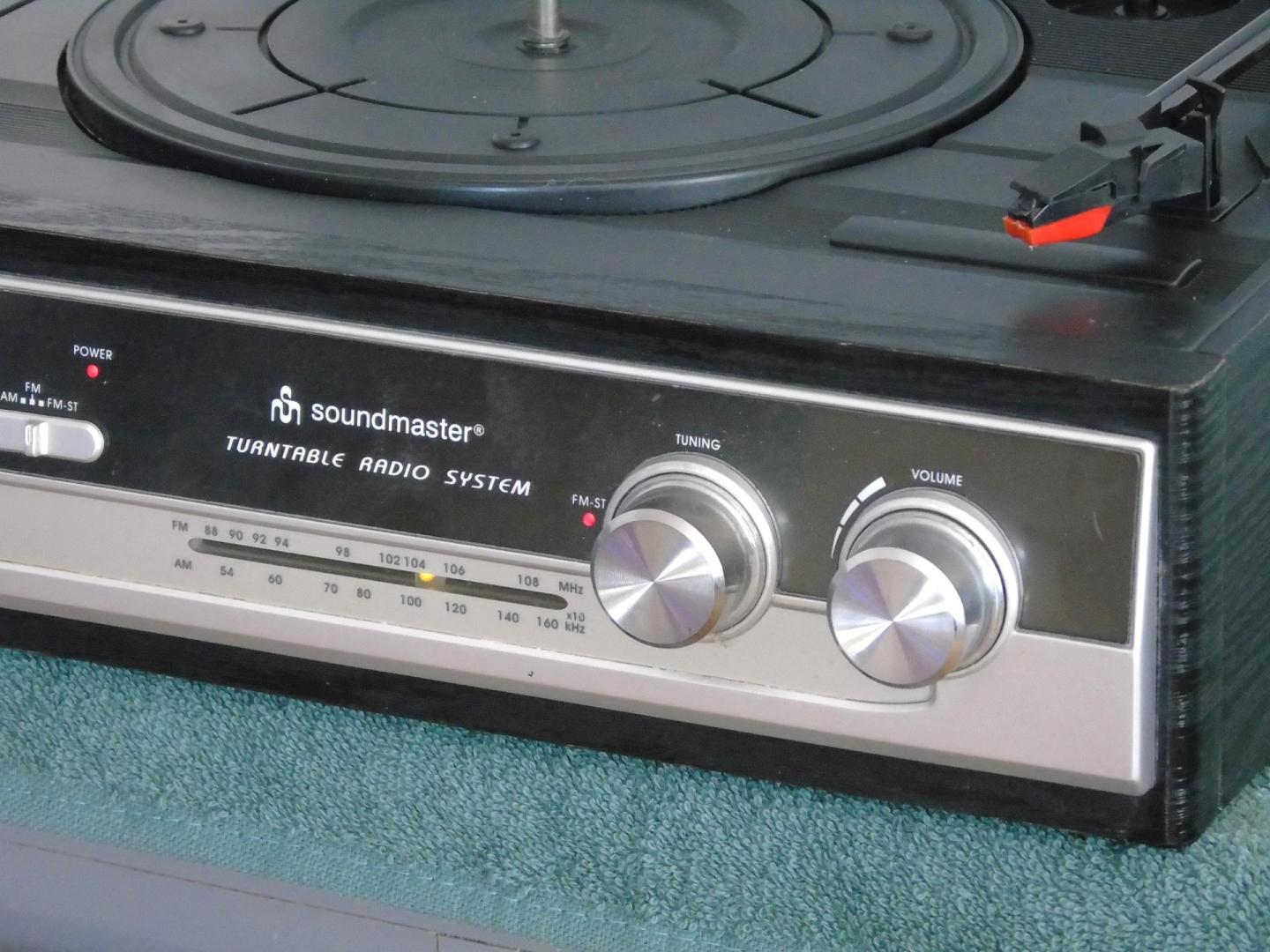Gramofon z radiem głośniki sprawny WYSYŁKA.