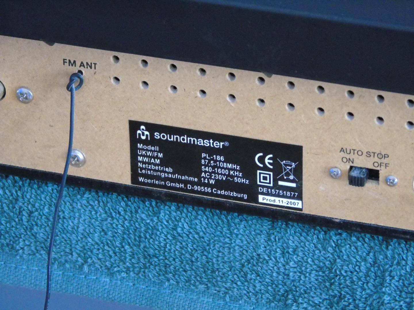 Gramofon z radiem głośniki sprawny WYSYŁKA.