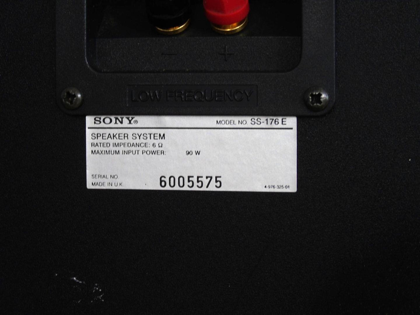 kolumny sony ss-176e ładne i sprawne. dostawa