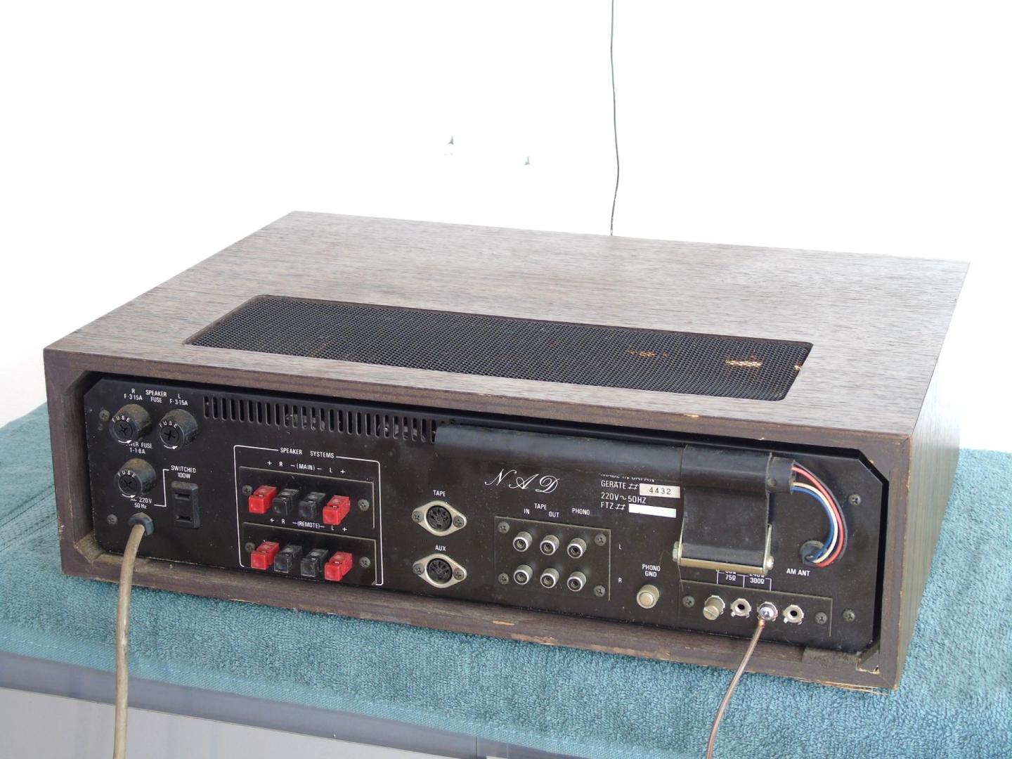 amplituner nad model 140 vintage. dostawa