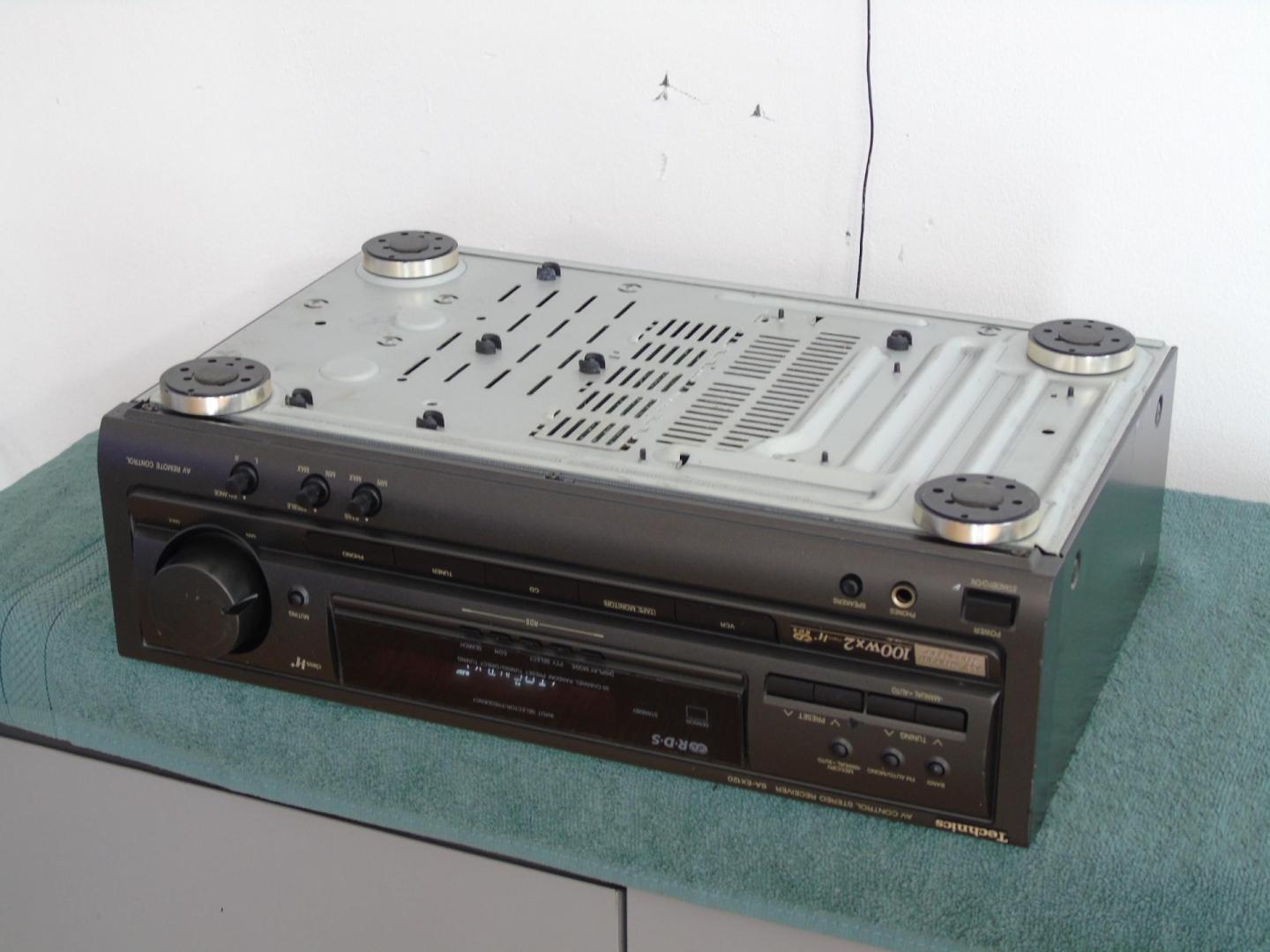 Wzmacniacz z radiem Technics SA-EX 120 sprawny i mocny 2x 100 wat. DOS