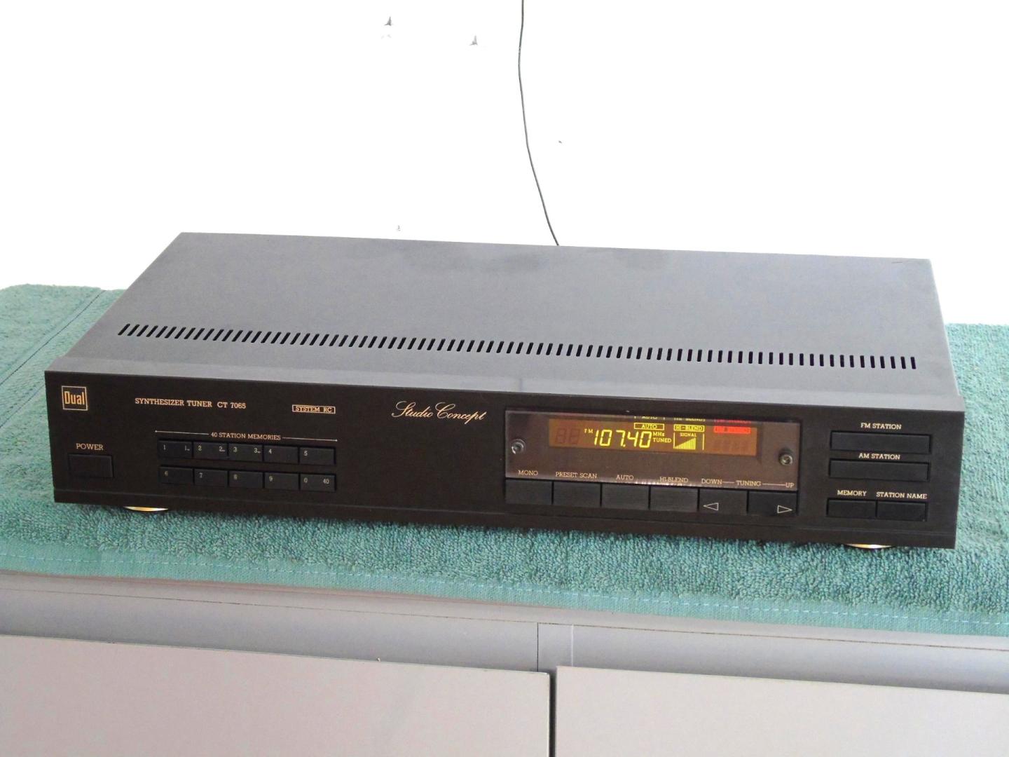 Tuner radiowy Dual CT-7065 sprawny i ładny. WYSYŁKA.