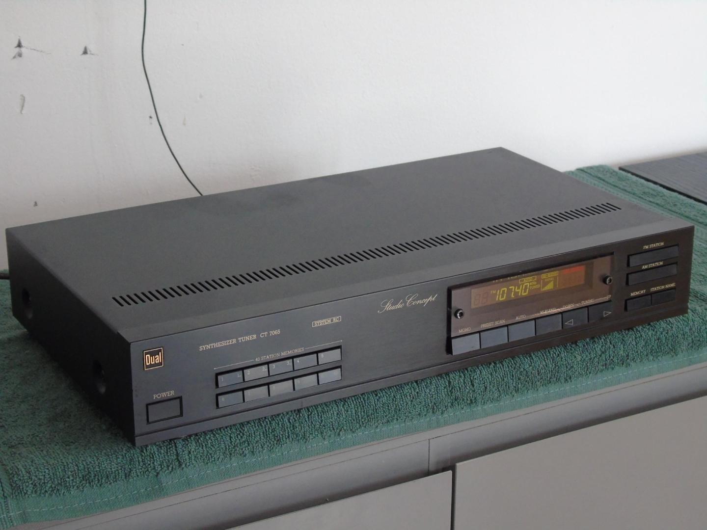 Tuner radiowy Dual CT-7065 sprawny i ładny. WYSYŁKA.