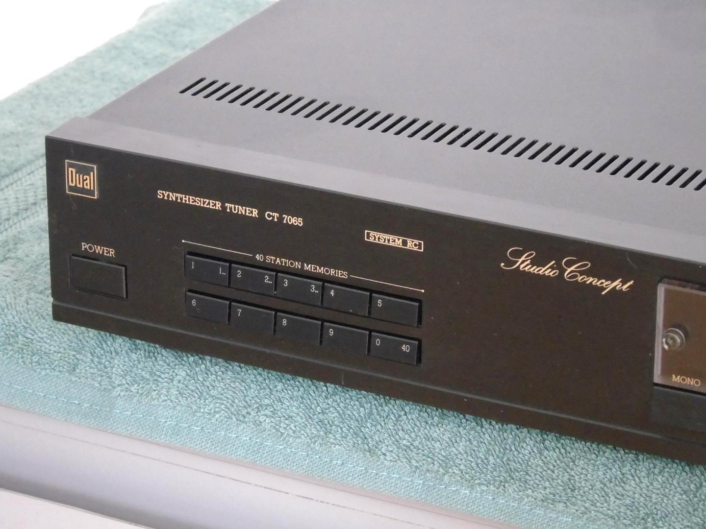 Tuner radiowy Dual CT-7065 sprawny i ładny. WYSYŁKA.