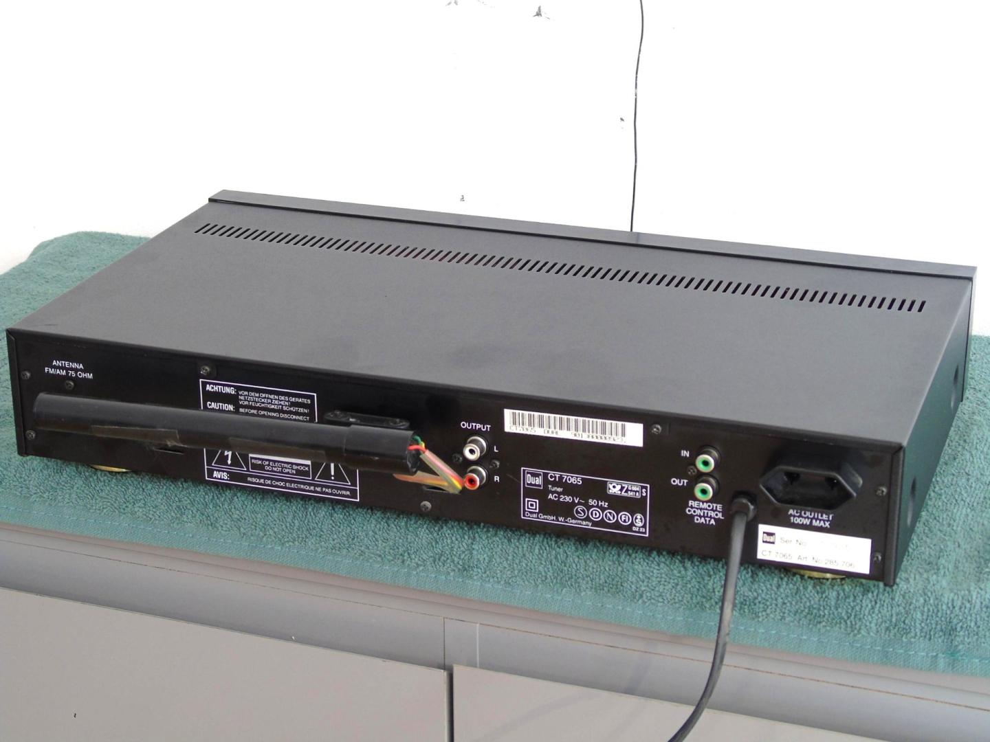 Tuner radiowy Dual CT-7065 sprawny i ładny. WYSYŁKA.