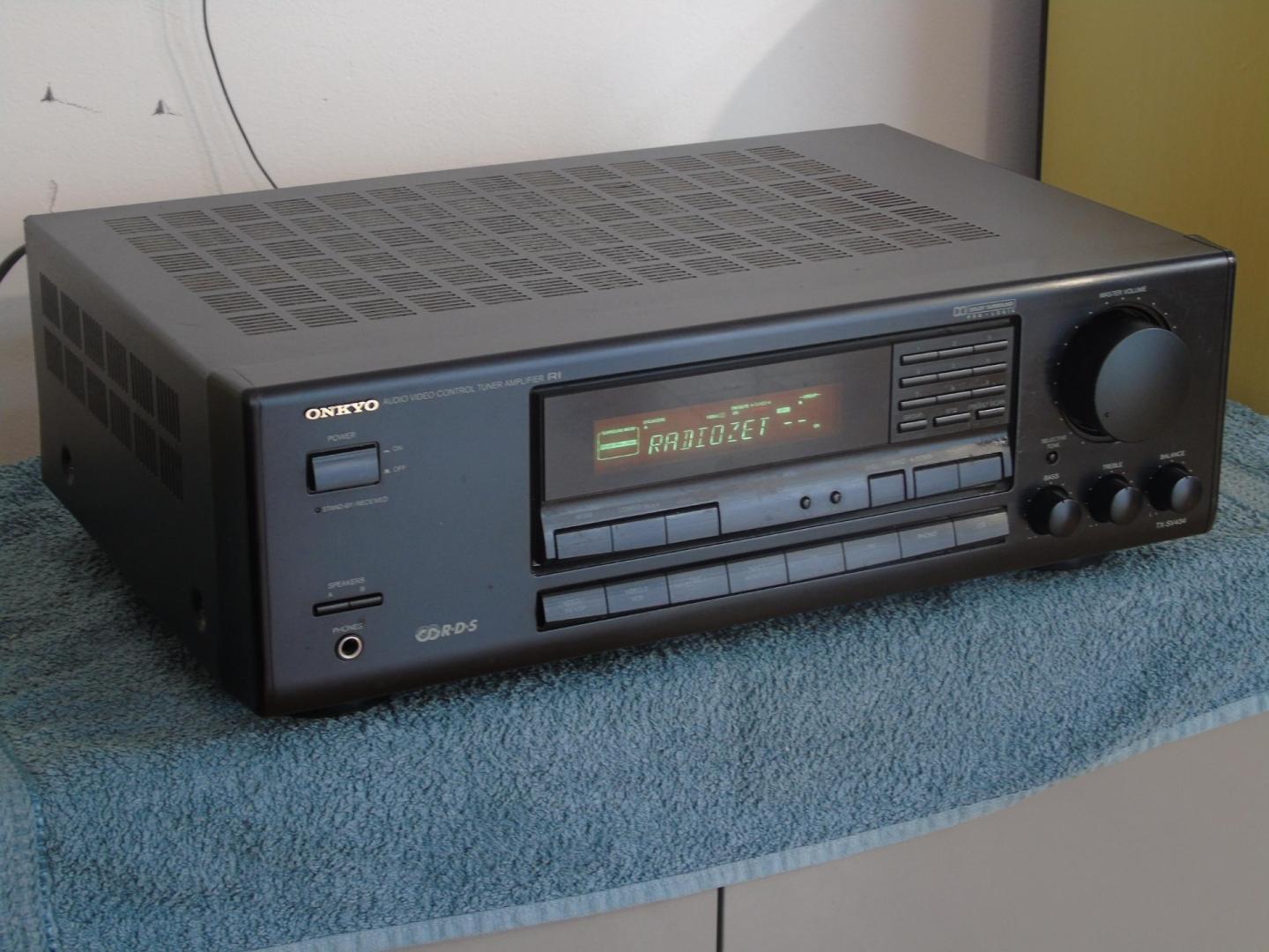 amplituner onkyo tx-sv 434 mocny 240 wat. dostawa.
