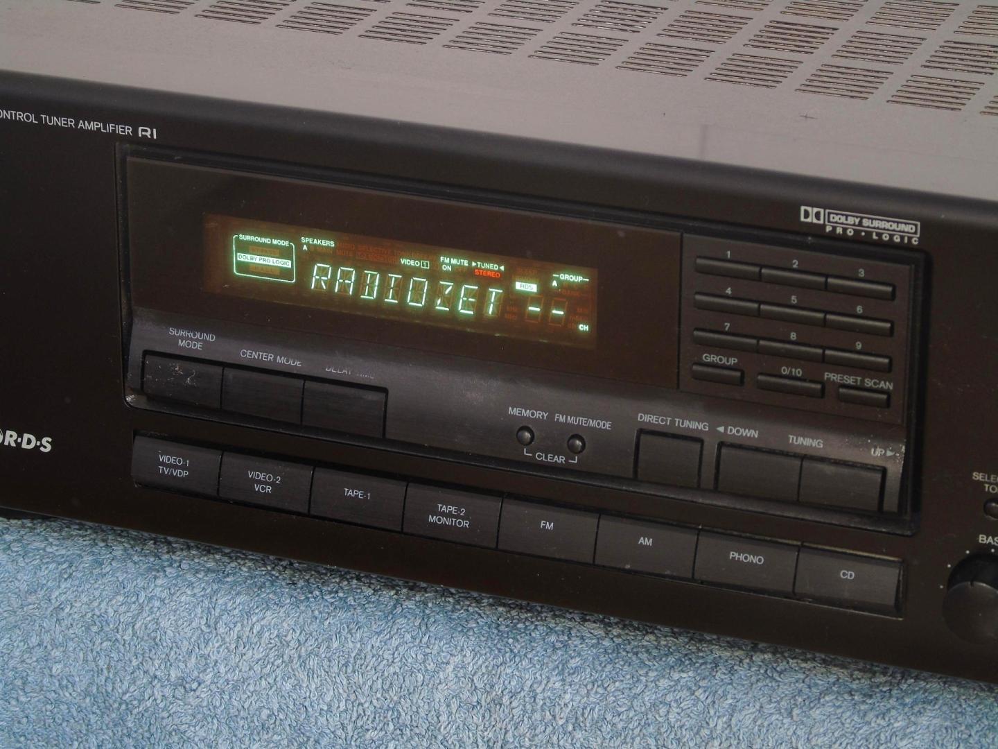 amplituner onkyo tx-sv 434 mocny 240 wat. dostawa.