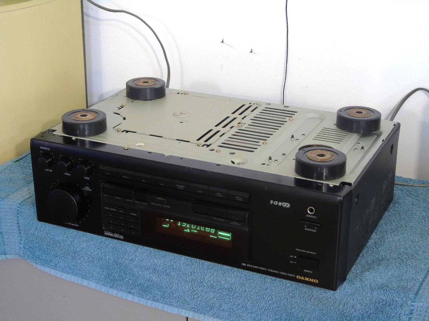 amplituner onkyo tx-sv 434 mocny 240 wat. dostawa.