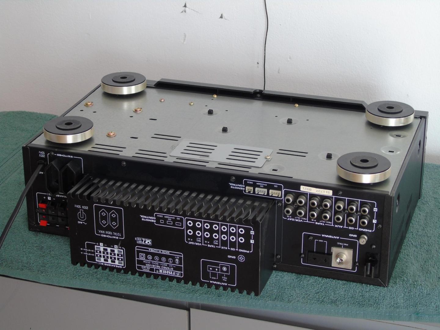 amplituner fisher rs-910 mocny. wysyłka.