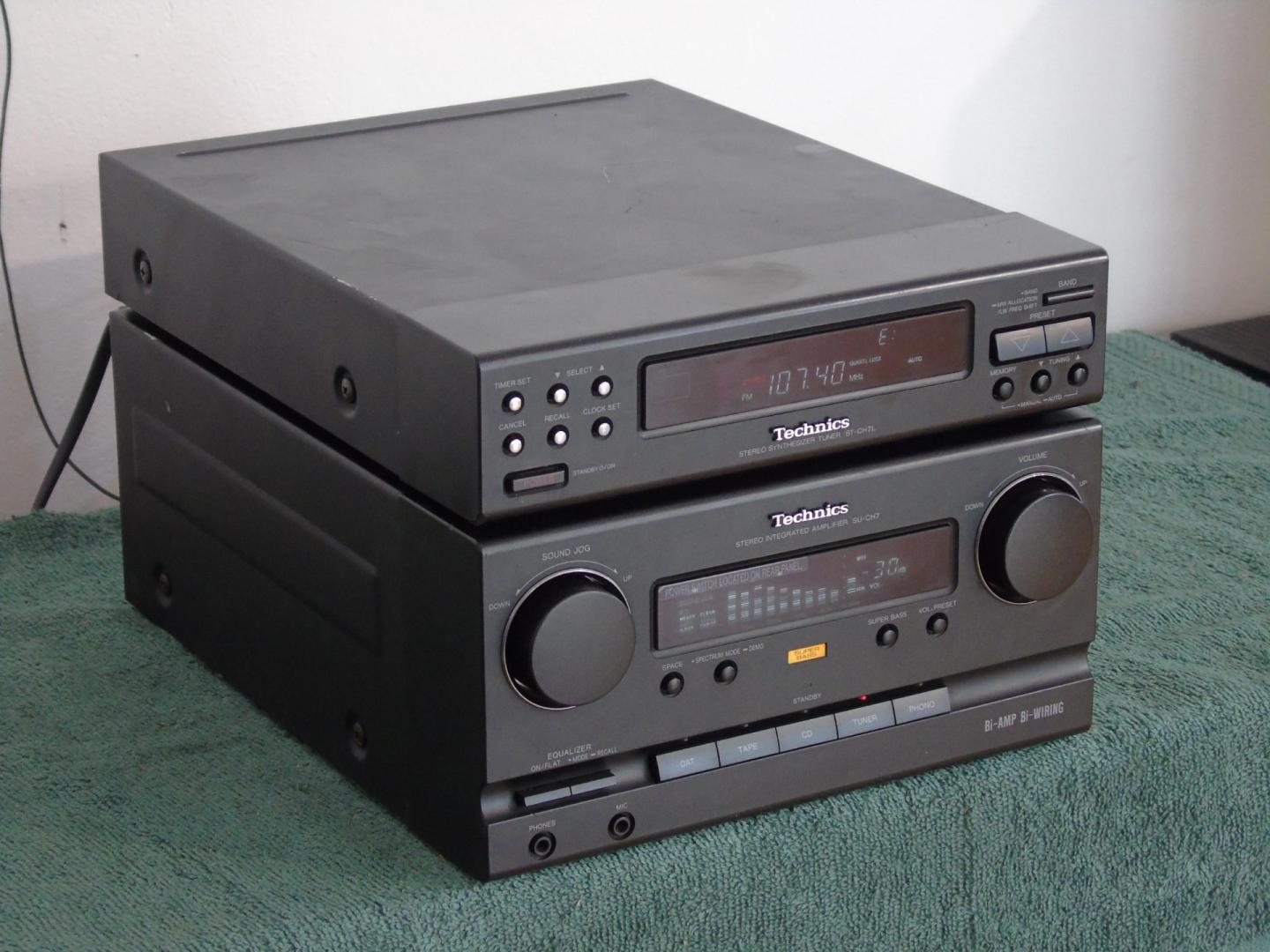 amplituner technics sa- ch7 sprawny. dostawa.