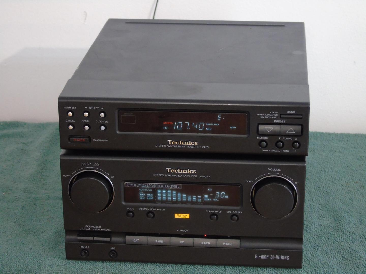 amplituner technics sa- ch7 sprawny. dostawa.